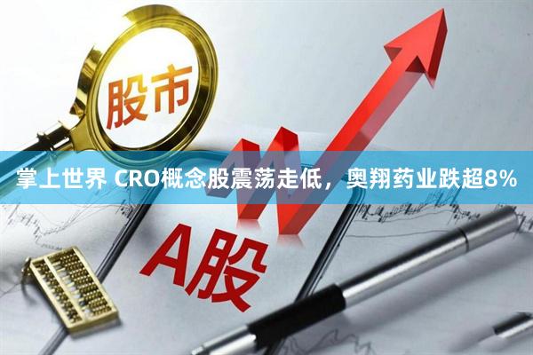 掌上世界 CRO概念股震荡走低，奥翔药业跌超8%